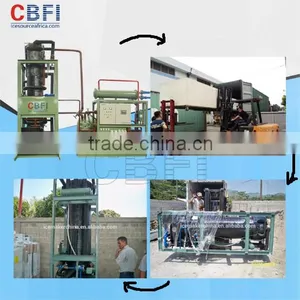 20 Tons Tube Ice Making Machine to Produce Ice for Drinks for Iran Customer thumbnail-3