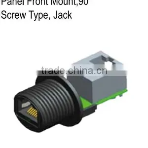 CHOGORI RJ45 Panel Front Mount, High Quality Ip67 Waterproof Connector thumbnail-1