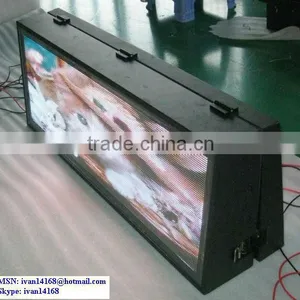 Double Sides Full Color P5 Taxi Top Led Advertising Display thumbnail-1