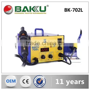 2016 Favourable Price 2 in 1 BAKU New Design BK702L Lead Free Hot Air Desoldering SMD Rework Station Quality Choice thumbnail-1