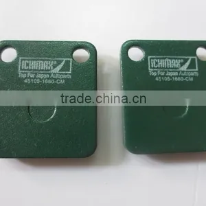 Green Semi-Metallic Motorcycle Brake Pad GY6 thumbnail-2