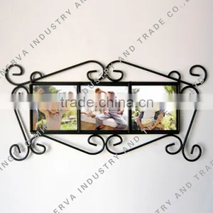 Metal Frame Tiles Wall Hanging Photo Frame thumbnail-1