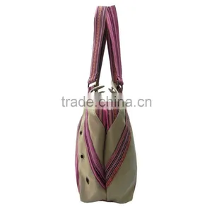 Fahionable Canvas Shoulder Bag for Girls and Women thumbnail-6