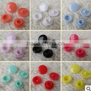 Cheap Four Parts Plastic Snap Button for Clothing thumbnail-2
