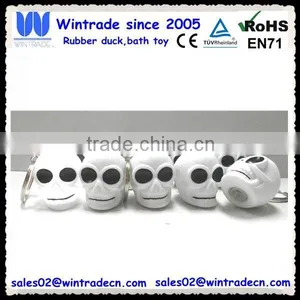 New Halloween Skull Head Flashing Keychain thumbnail-5
