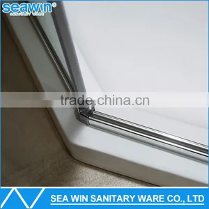 Good Price Fashion Standard Size Fully Frameless Glass Design Hinge Shower Cubicle For Gym thumbnail-6