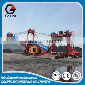 Low Price New Design Structure China Manufacture Coal Tyre Mobile Stacker thumbnail-3