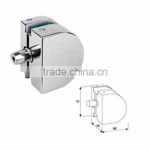 Top Quality Shower Door Clamp For Frameless Glass Support Railing Fittings thumbnail-3