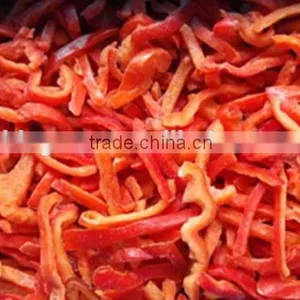 Supply Good Quality IQF Red Pepper Sliced With Best Price thumbnail-5