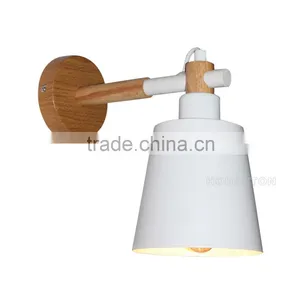 European Wood Base Iron Wall Lamps Cheap,Iron Wall Lamps Cheap,Wall Lamps Cheap W3074 thumbnail-1