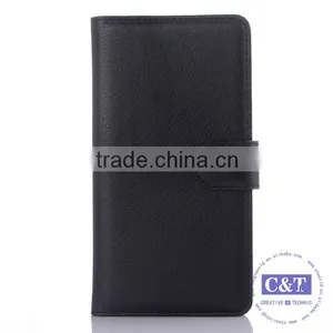 C&T Deluxe Fashion PU Leather Flip Folio Case Cover For Huawei Honor 7 thumbnail-3
