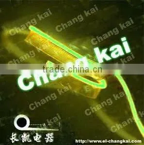 Decoration Wire for Colthes and Bags High Brightness Welted EL Wire-grass Green thumbnail-2