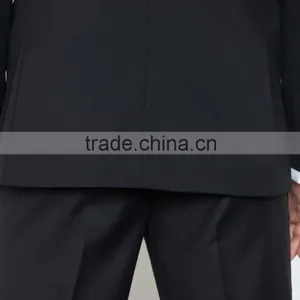 High Quality Custom Made Black Tuxedo Men Suits Slim Fit Wedding Supplier's Choice thumbnail-4