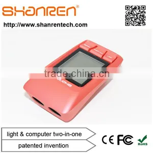 SHANREN Raptor Smart LED Best Bike Light With 2.4G Wireless Bicycle Computer LCD Display thumbnail-6