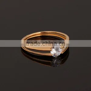 Yellow Gold Diamond Ring thumbnail-1