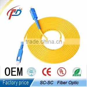 3m Single Mode Simplex Sc-sc Fiber Optic Cable Connector thumbnail-1
