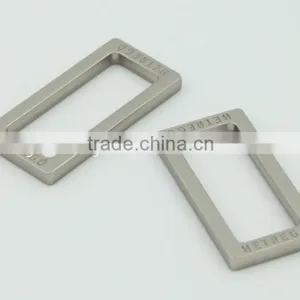 High Quality Wholesale Silver Metal Frame Tags Label Holer With Engraved Logo thumbnail-5