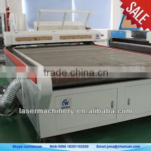 Chanxan Brand! CNC Fabric Cutting and Engraving Laser Bed With Auto Feeding System Website:nancyhyy88 thumbnail-1