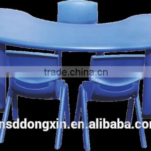 Hot Sale Study Table and Study Chairs for Kindergarden thumbnail-1
