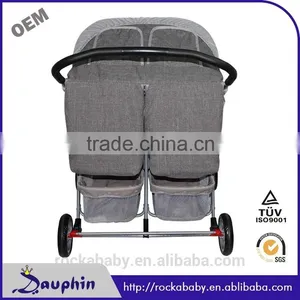 2016 New Style Baby Pram Baby Twin Stroller thumbnail-4