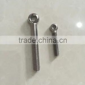 Stainless Steel 304/316 Eyebolt M10 M13~M42 Structure Material Decoration Eye Bolt thumbnail-1