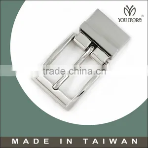 Hot Sale Classic Man Square 35mm Brass Pin Metal Belt Buckle thumbnail-1