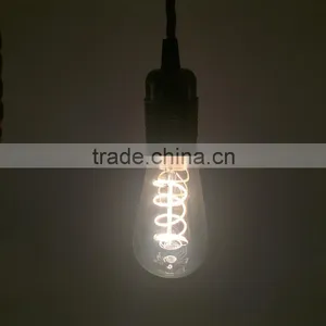 New Product Vintage Filament Led Bulb ST64 E27 Brass Lamp Base thumbnail-6