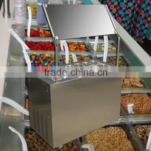Frozen Yogurt Display Cabinet Counter Topping Ice Cream Bar thumbnail-1