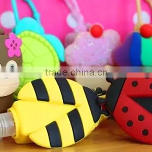 29ml Silicone Perfume Bottle Cover Cheap Silicone Hand Sanitizer Holder Gel Silicone Sanitizer Holder thumbnail-2