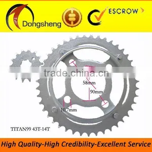TITAN99 Motorcycle Sprocket Set thumbnail-1