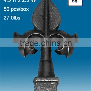 Cast Steel Grape and Leaves Staircase Wrought Iron Components Design thumbnail-5