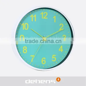 DEHENG 12 Inch Hotselling Simple Plastic Wall Clock thumbnail-1