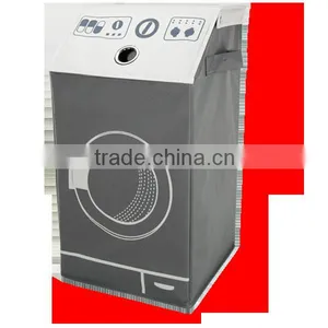 Cardboard Storage Fabric Laundry Basket thumbnail-3