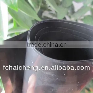 0.5mm 1mm Thick Hdpe Geomenbrance Agriculture Black Plastic Film as Pond Liner thumbnail-1