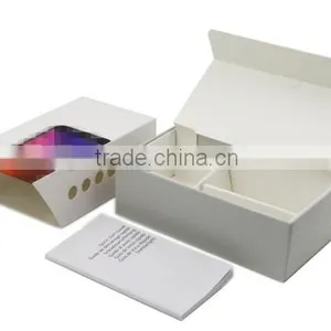 Customized Transparent Plastic Window Paper Packaging Gift Box With PVC Tray thumbnail-1