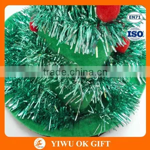 Wholesale Christmas Tree Shape Seven Red Ball Adult Hat thumbnail-2