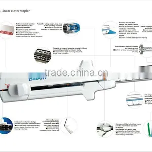Surgical Linear Cutter Stapler With Double Handle-75mm thumbnail-2