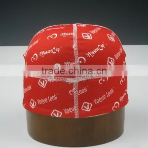 Red Print Swimming Cap thumbnail-4