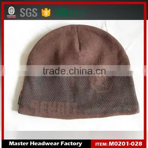 Custom 100 Cotton Beanie Hat thumbnail-1