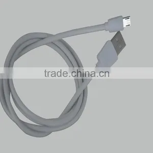 USB 2.0 Micro-USB to USB Cable 3 Feet High-Speed A Male to Micro B With White thumbnail-2