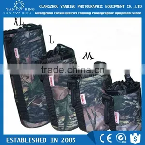 Factory Supply the Cheapest Neoprene Camera Drawstring Soft Lens Pouch Bag With Different Size thumbnail-1