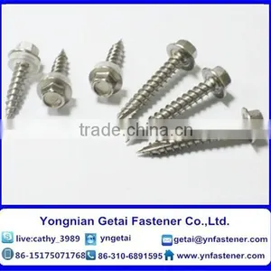 Self-Tapping Screws With Slotted Pan/round Head,DIN933/931,with Black /yellow Zinc Plated/blue White thumbnail-5