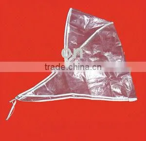 PE Rain Bonnet/plastic Disposbale Rain Bonnet/plastic Fashion Rain Bonnets thumbnail-2