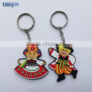 Cute 3d Boy Girl Couple Keychain thumbnail-2