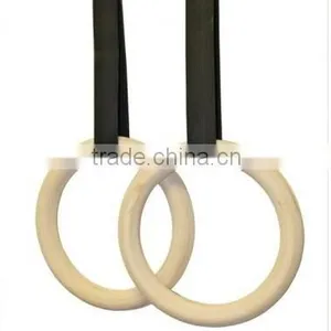 Best Wooden Gym Rings With Strap thumbnail-1