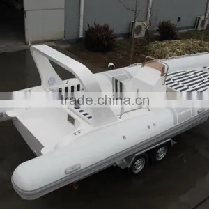 RIB Boat 7.6m, 16 Person , Twin Outboards RIB760 (Hypalon) thumbnail-2