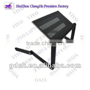 Metal Laptop Table in Bed Notebook Bed Stand Computer Desk thumbnail-1