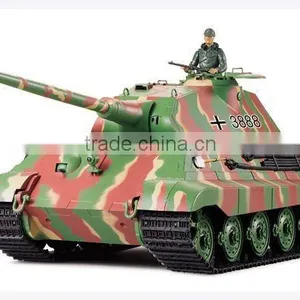 1/16 German King Tiger II rc Tank With Sound and Smoking/henglong rc Tank thumbnail-1