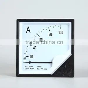 100/5A Pointer Type ac Current Meter 120*120 Power Distribution Cabinet ac Current Meter thumbnail-2