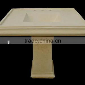 Natural Carved Stone Wash Hand Basin thumbnail-1